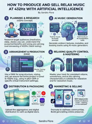How To Produce and Sell Relaxing Music at 432Hz with Artificial Intelligence